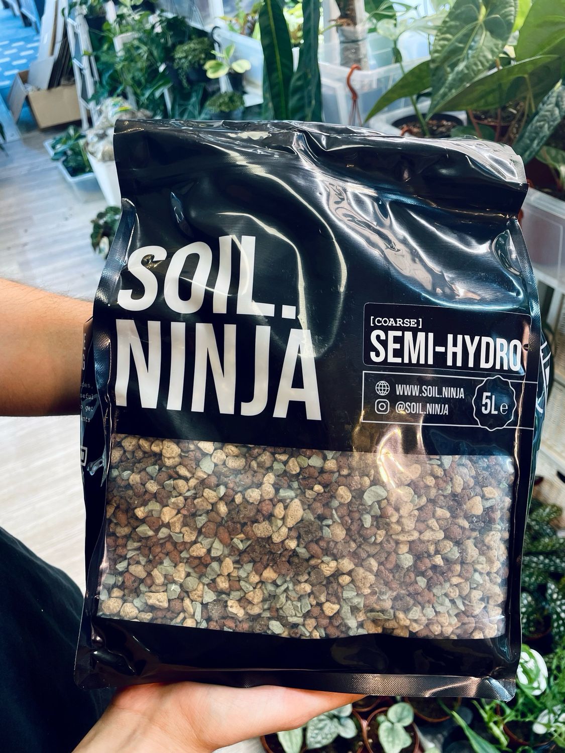 Soil. Ninja ‘Semi-hydro’ supstrat “PON” veće granulacije 5L