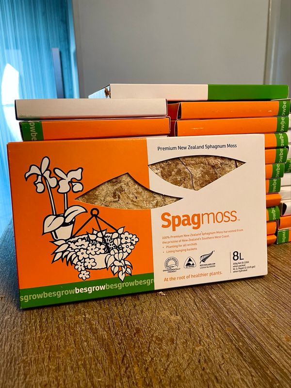 Besgrow Spagmoss 100g (8l) Premier New Zealand Sphagnum Moss- Premium sphagnum mahovina s Novog Zelanda