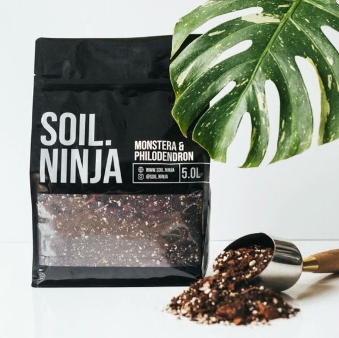 Soil. Ninja ‘Monstera&amp;Philodendron’ supstrat 5L