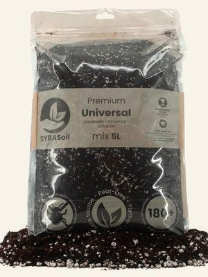 SYBASoil Universal Mix - prozračni chunky mix/substrat za sobne biljke 5L