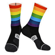 Monton SKULL Aero Socks Rainbow