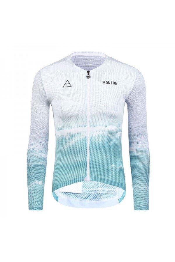 Monton SKULL Beach Summer Long Sleeve Jersey Men