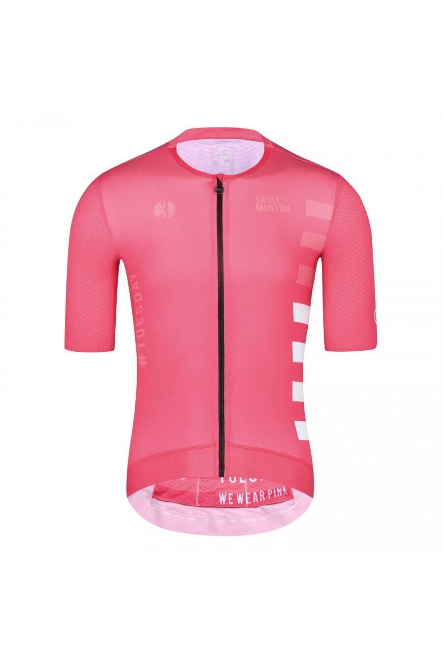 Monton SKULL Tuesday Pink Jersey Men