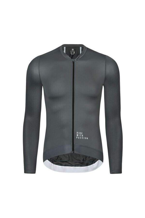 Monton Traveler Summer Long Sleeve Jersey Grey Men