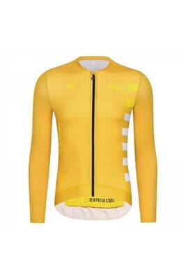 Monton SKULL Monday Yellow Summer Long Sleeve Jersey Men