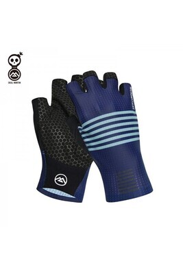 SKULL Friday Blue Short Gloves