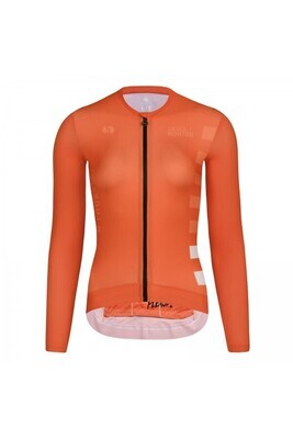 Monton SKULL Thursday Orange Sumer Long Sleeve Jersey Women