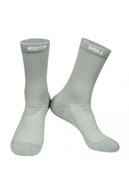 Monton SKULL Wednesday Grey Socks
