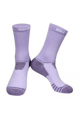 SKULL Saturday Purple Socks