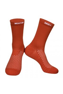 Monton SKULL Sunday Red Socks