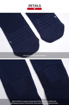 Monton WINTER Merino Socks Navy