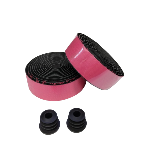 Ombre Handlebar Tape Color To Black Fade, Color: Neon Pink to Black