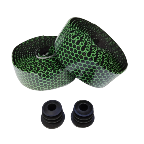 Ombre Handlebar Tape Two Tone Hex, Color: Green