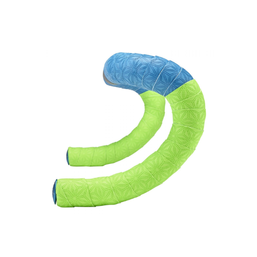Supacaz Super Sticky Kush Multicolor, Color: Neon Green and Neon Blue
