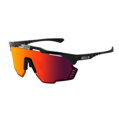 SCICON AEROSHADE KUNKEN Black Gloss/Multimirror Red