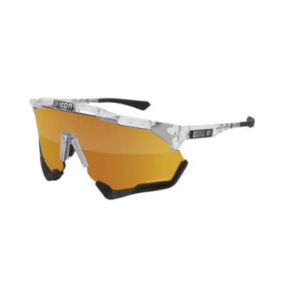 SCICON AEROSHADE Crystal Gloss/Multimirror Bronze
