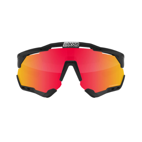 SCICON AEROSHADE Black Gloss/Multimirror Red