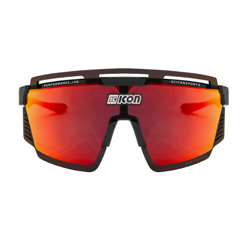 SCICON AEROWATT Black Gloss/Multimirror Red