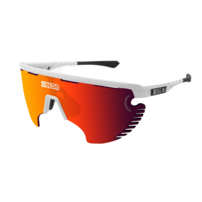 SCICON AEROWING LAMON White Gloss/Multimirror Red
