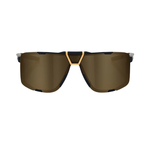 100% Eastcraft Tact Black Soft Gold Mirror Lens