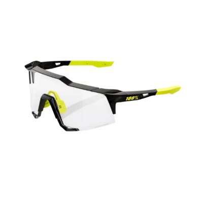100%  Speedcraft Gloss Black Photochromic Lens