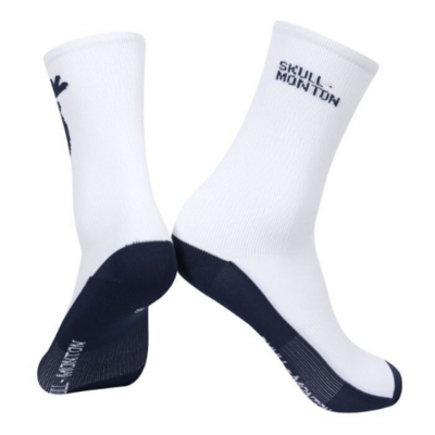 Monton SKULL Socks White/navy