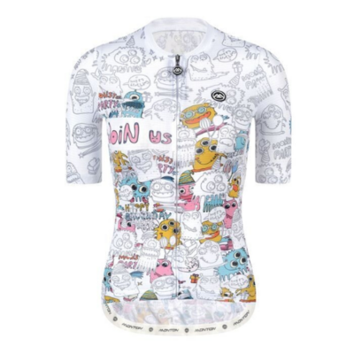 Monton Lifestyle Monster Party White Jersey Women