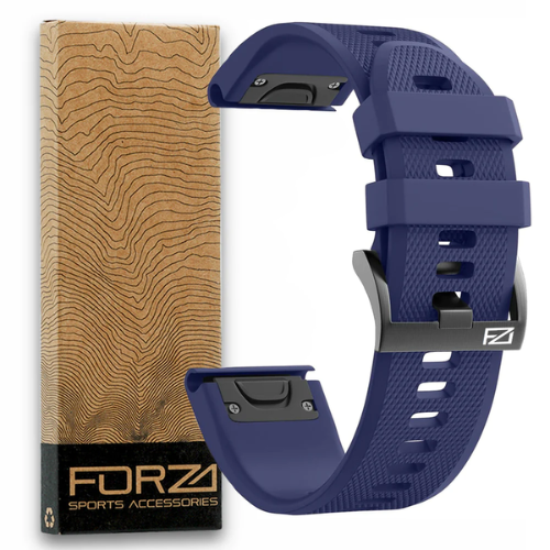Forza 26mm Quick Release Replacement Watch Strap Navy Blue