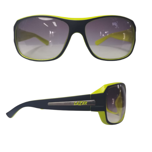 Lazer Q1 Casual Sunglasses, Colour: Black/Yellow