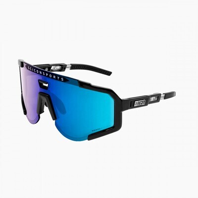 SCICON AEROSCOPE Black Gloss / Multimirror Blue
