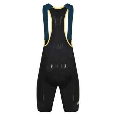 Monton URBAN+ Traveler Black Bib Shorts Men