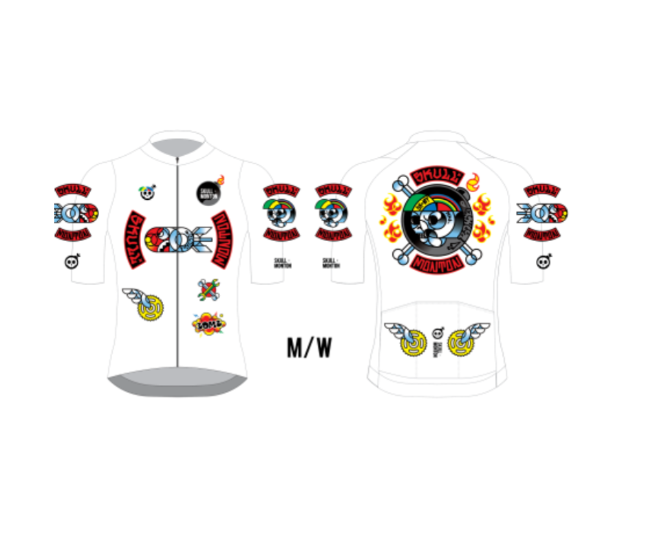 MONTON MEN SKULL Skull Bomb White
