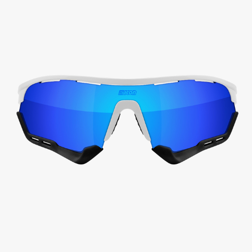 SCICON AEROTECH SCN-PP - XXL White Gloss / Multimirror Blue