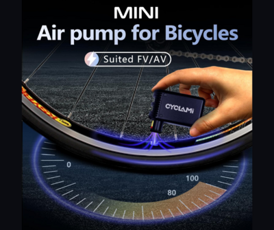 CYCLAMI Mini Electric Tire Pump