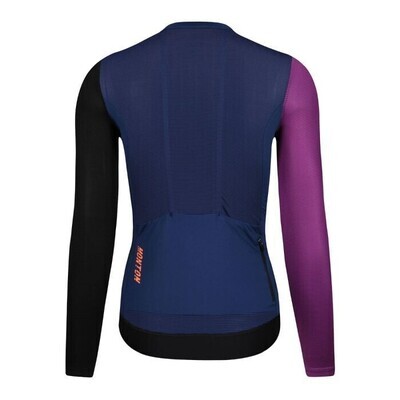 Urban Traveler Navy Summer Long Sleeve Jersey Women