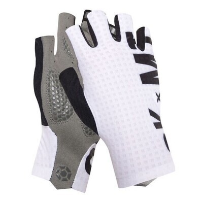 SKxMT Short Gloves White