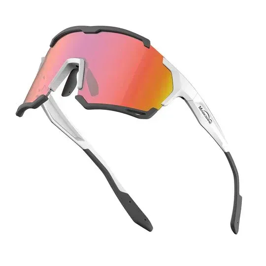Magicshine Versatiler Photochromic Matte White Black Red Tint