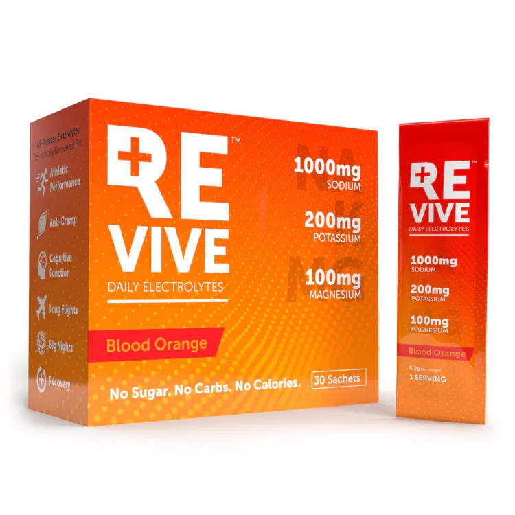 REVIVE Daily Electrolytes Blood Orange Box 30