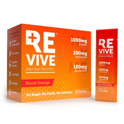 REVIVE Daily Electrolytes Blood Orange Box 30