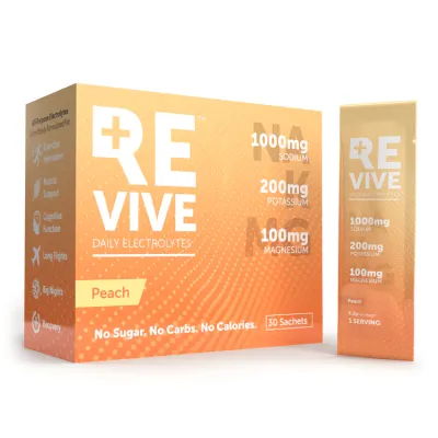 REVIVE Daily Electrolytes Peach Box 30