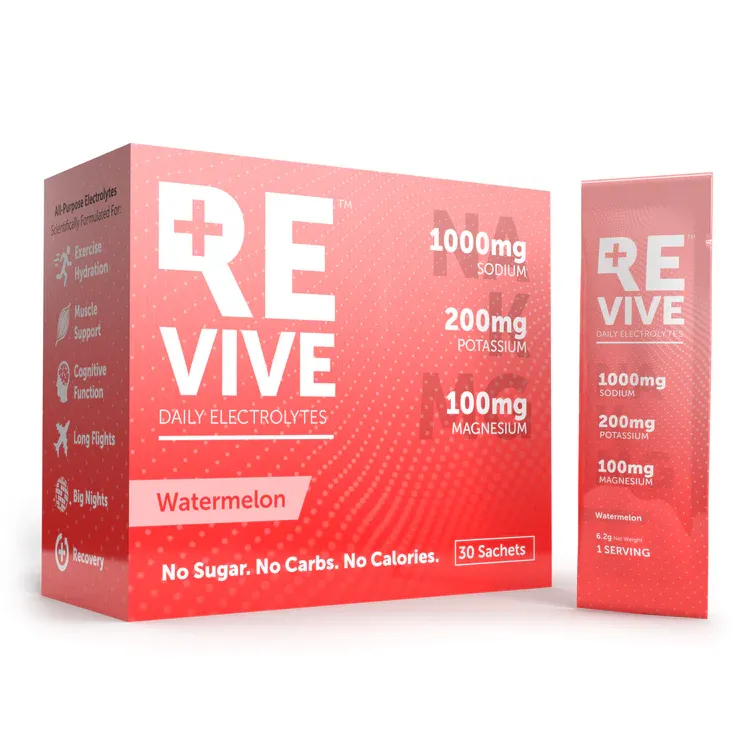 REVIVE Daily Electrolytes Watermelon Box 30