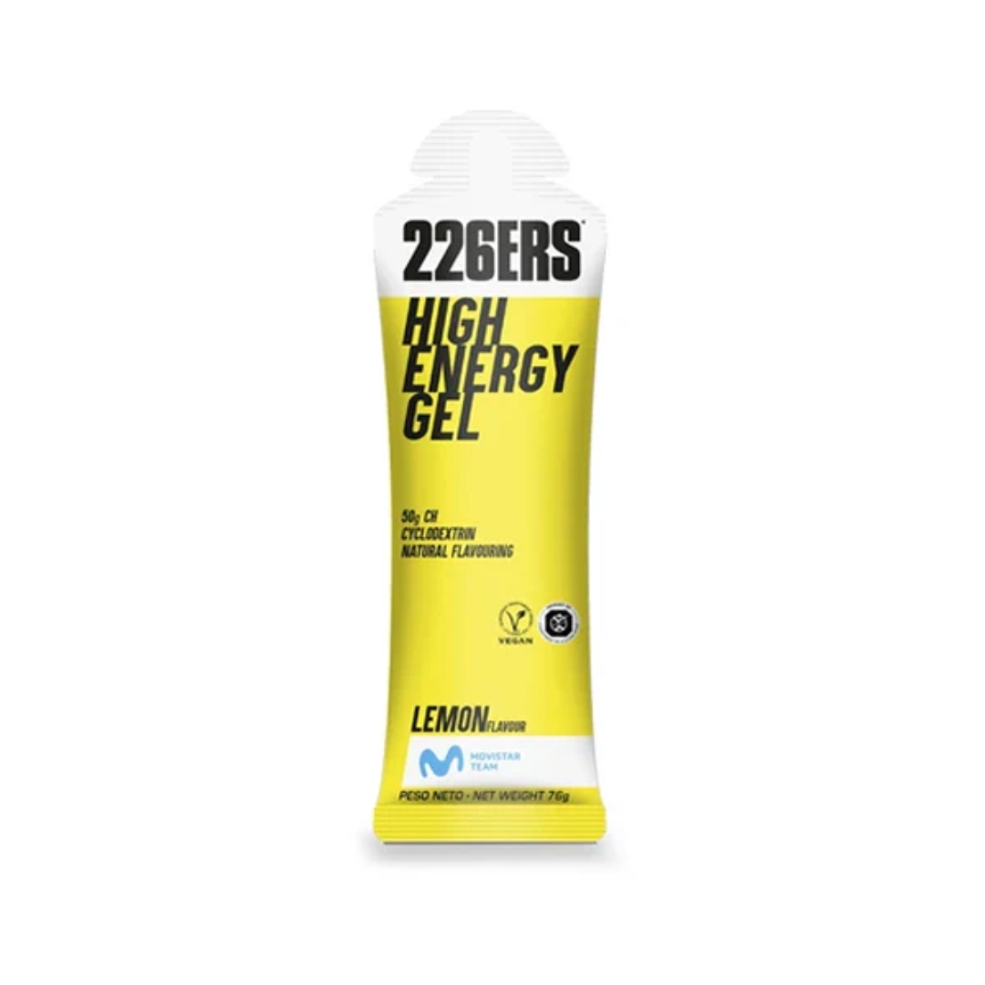 226ERS HIGH ENERGY GEL 76g - Energy Gel Lemon