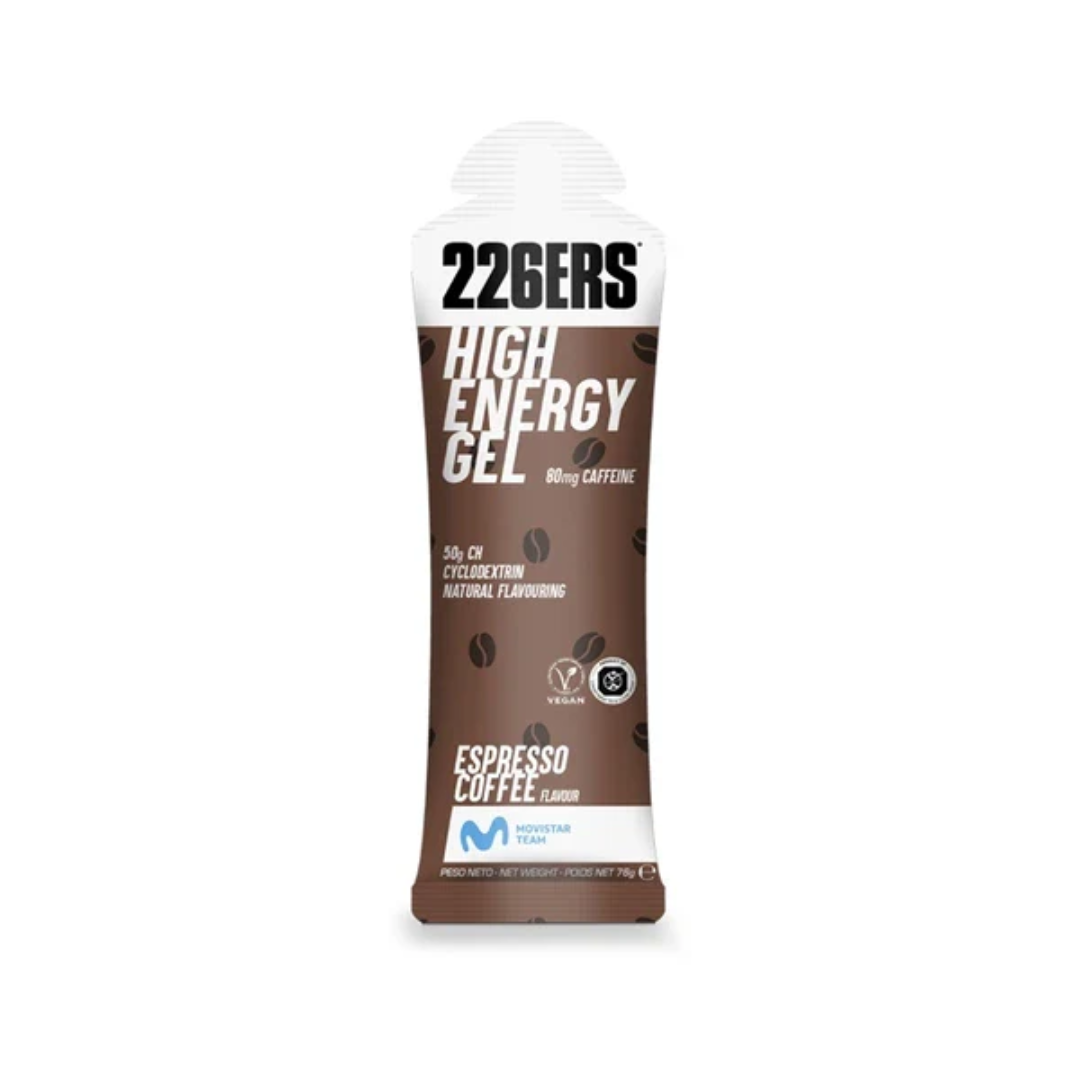 226ERS HIGH ENERGY GEL 76g - Energy Gel Espresso Coffee (Caffeine)