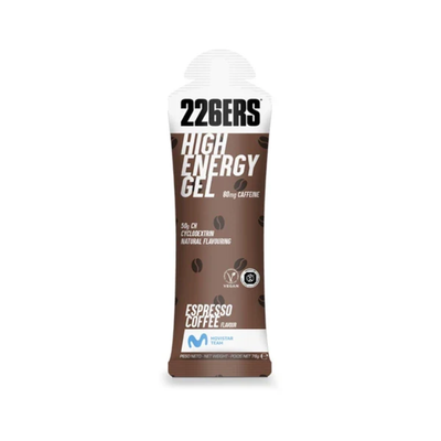226ERS HIGH ENERGY GEL 76g - Energy Gel Espresso Coffee (Caffeine)