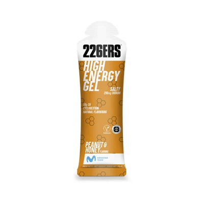226ERS HIGH ENERGY GEL 76g - Energy Gel Salted Peanuts &amp; Honey