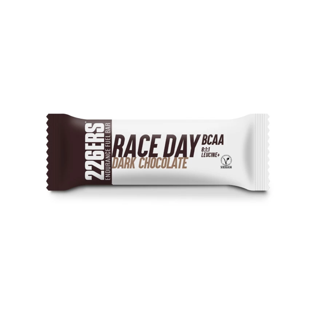 226ERS RACE DAY BAR BCAA - Vegan Energy Bar - 40g - Dark Chocolate