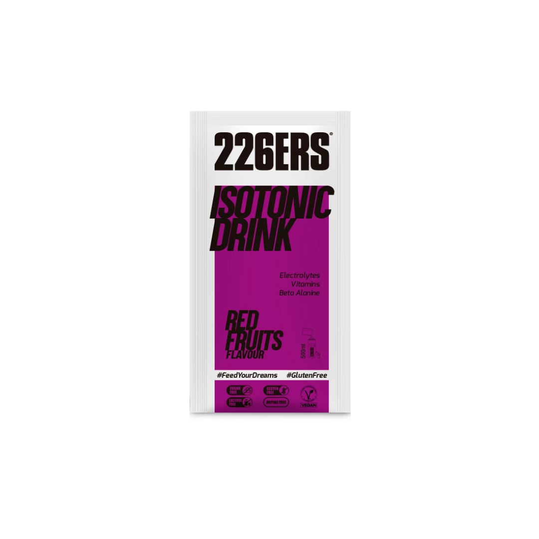 226ERS ISOTONIC DRINK - Vegan Drink - Monodose 20g - Red Fruits