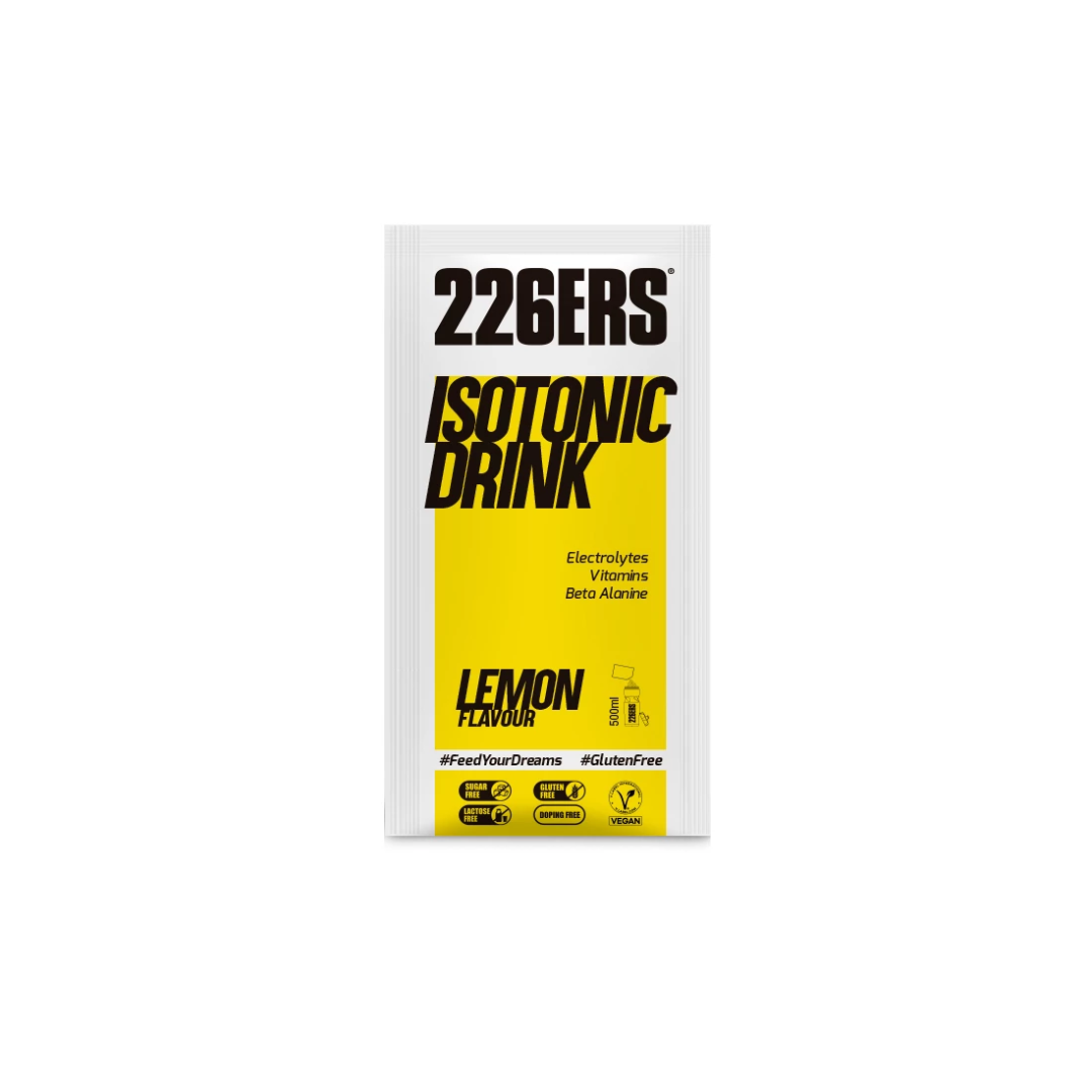 226ERS ISOTONIC DRINK - Vegan Drink - Monodose 20g - Lemon
