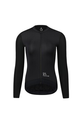 MONTON URBAN Traveler Summer Long Sleeve Jersey Black Women MONTON URBAN Traveler Summer Long Sleeve Jersey Black Women