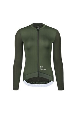 MONTON Traveler Summer Long Sleeve Jersey Green Women MONTON Traveler Summer Long Sleeve Jersey Green Women